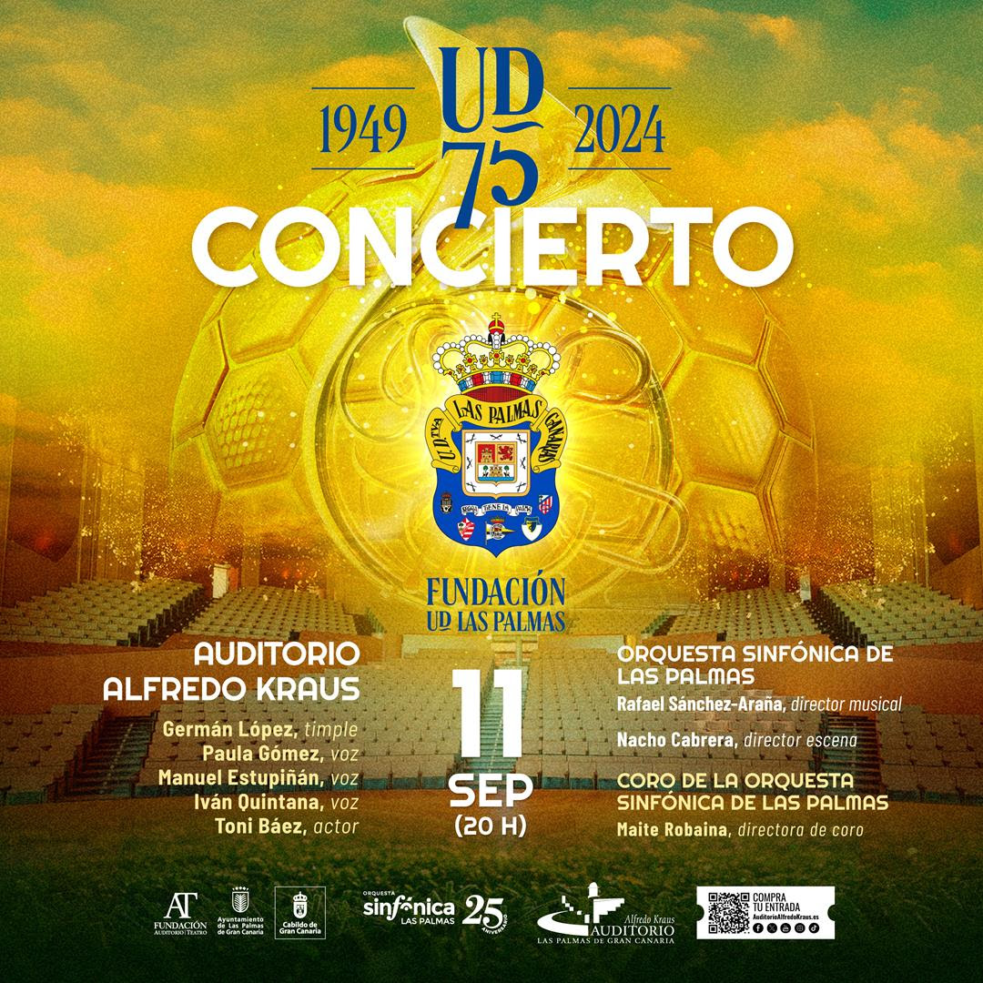 Concierto 75 aniversario de la Unión Deportiva Las Palmas