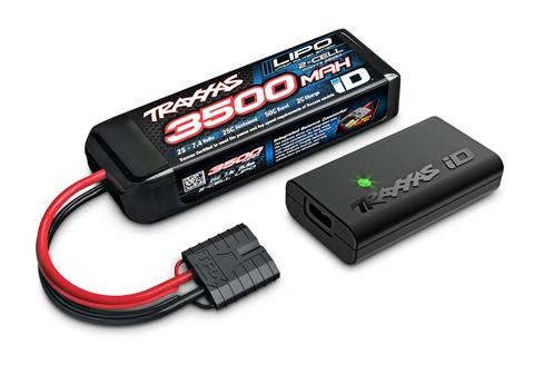 Included LiPo battery and charger