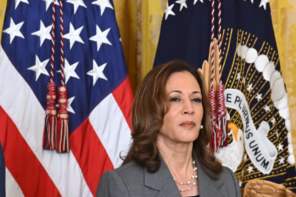 Vice President Kamala Harris at the White House on Sept. 26, 2024.