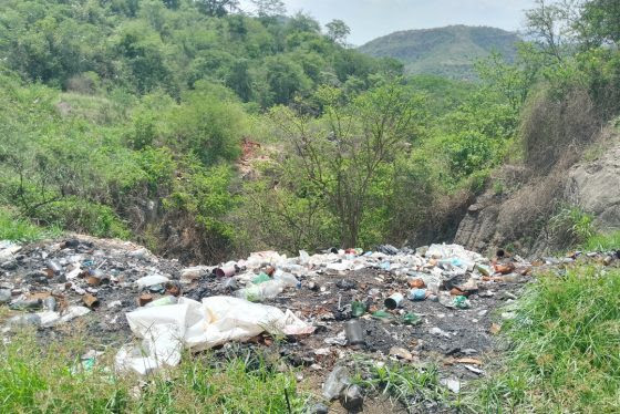 Acción del hombre convirtió falla geológica en Falcón en vertedero de basura