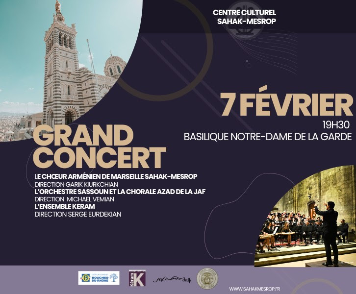  Grand Concert Arménien à Marseille