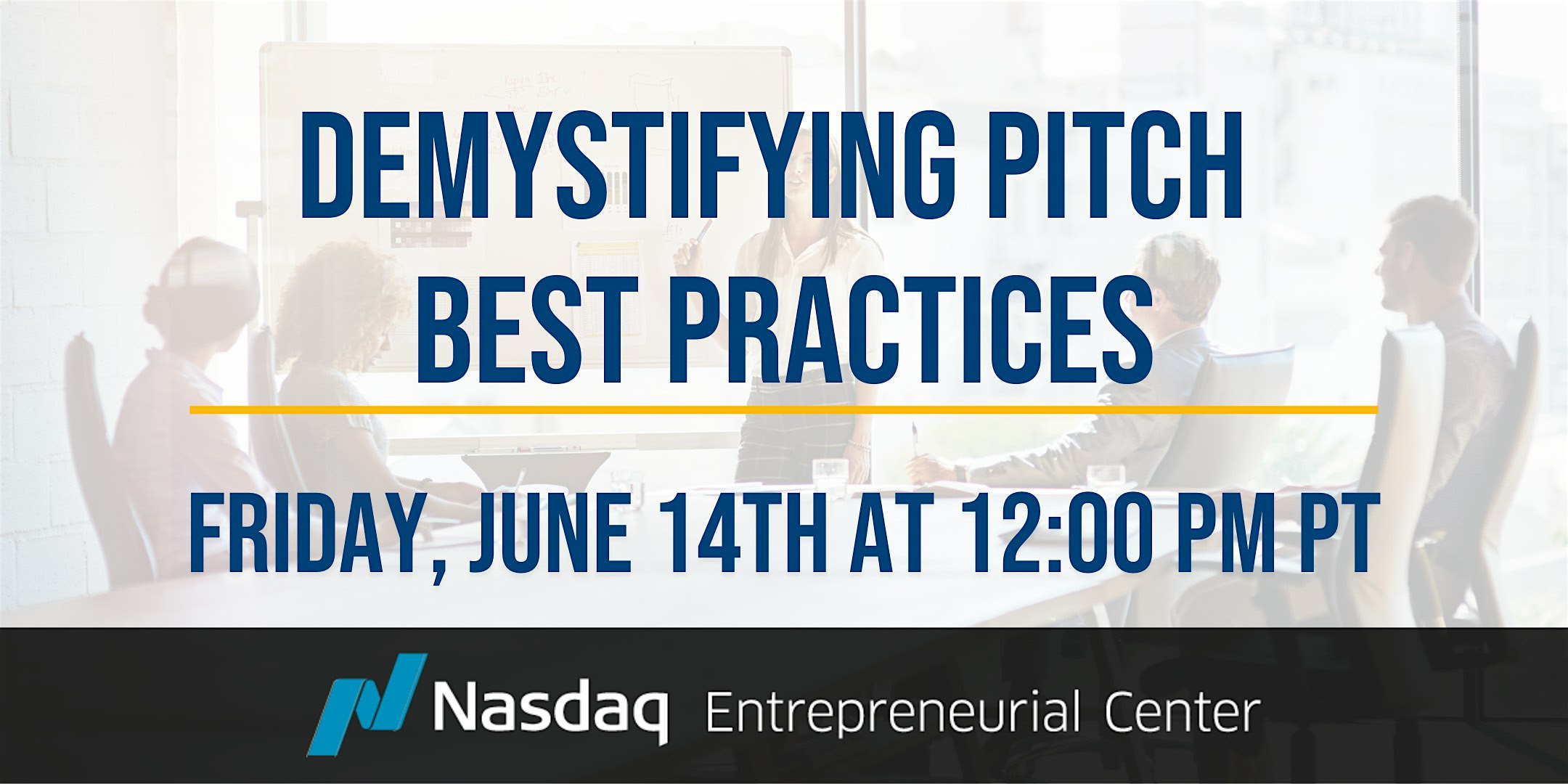 FRI, JUN 14, 2024 - Demystifying Pitch Best Practices with Manan Mehta