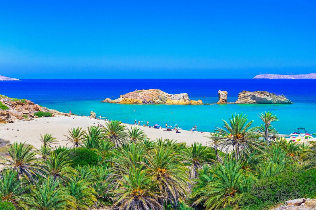 Strand von Vai Vai beach