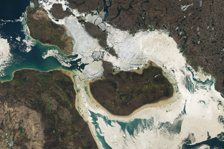 Foxe Basin's Scenic Sea Ice