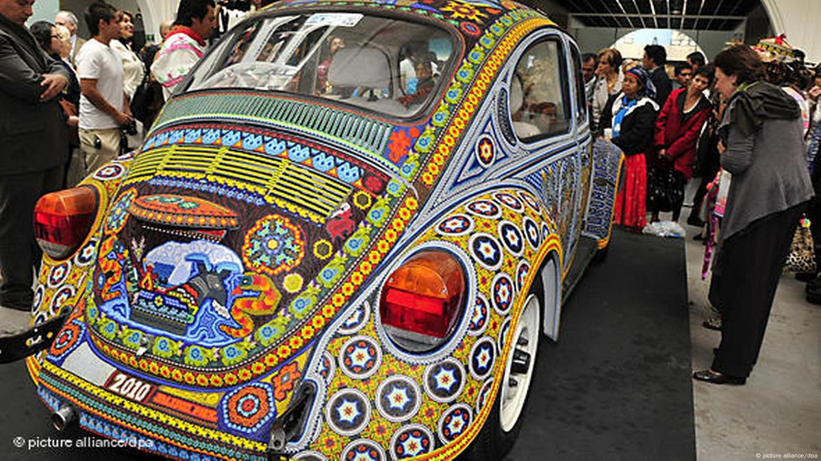 Mexiko Zwei Millionen Glasperlen zieren den VW Käfer Baujahr 1992 Flash-Galerie Mexiko Zwei Millionen Glasperlen zieren den VW Käfer Baujahr 1992 Flash-Galerie
