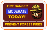 Moderate Fire Danger Today