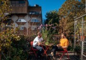El jardín de la azotea es uno de los tres jardines de la casa y es el que roba el mayor protagonismo por estar oculto.
