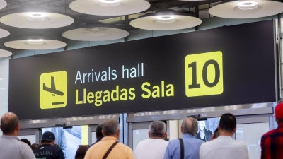 España recibe más de 21 millones de pasajeros internacionales hasta marzo, con Madrid a la cabeza con el 26,7% del total