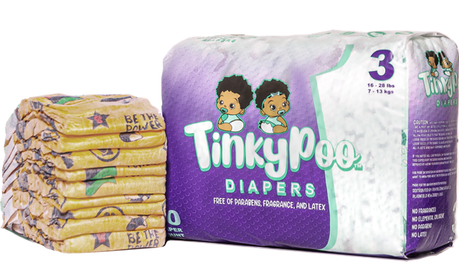 A stack of diapers next to each other

Description automatically generated