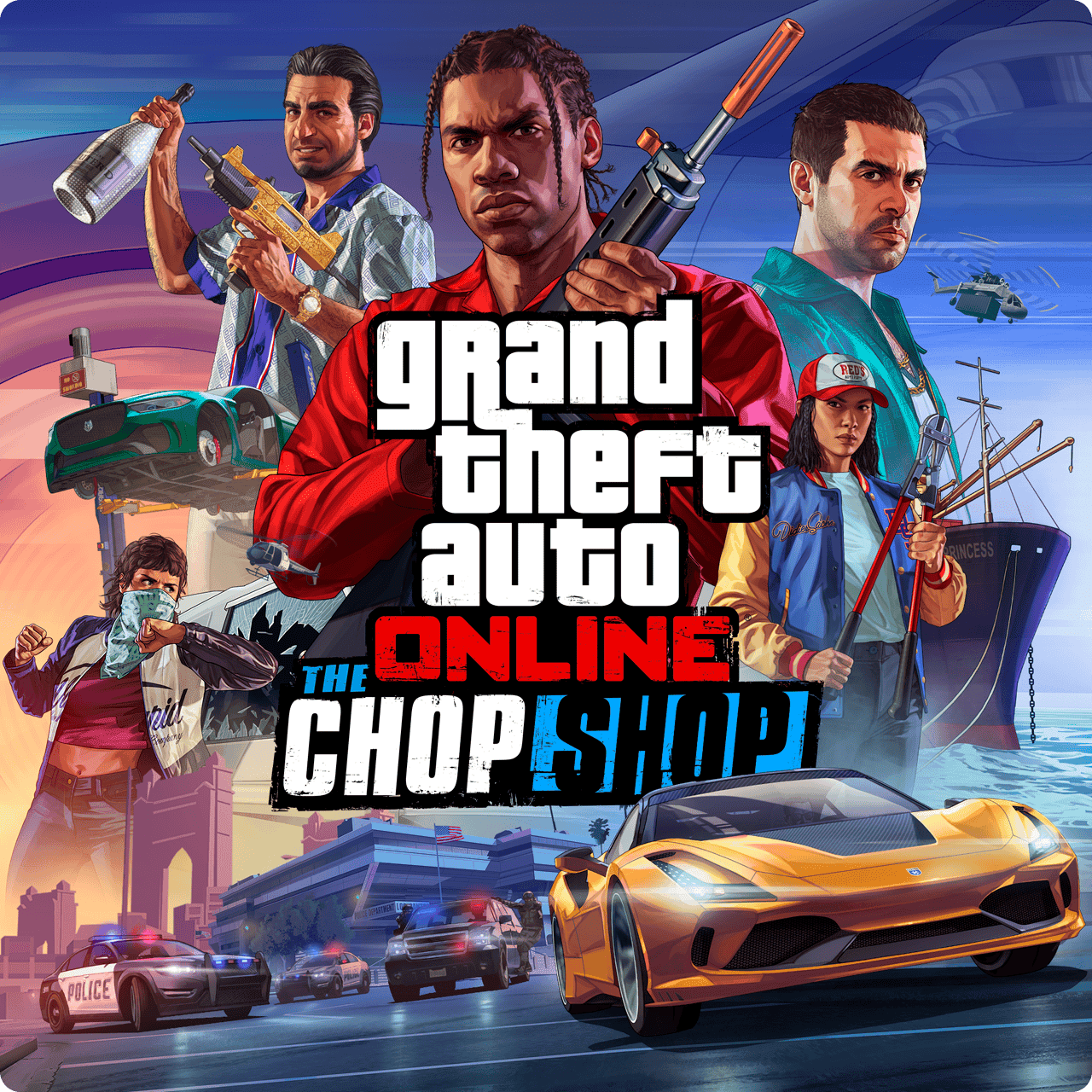 Ilustración de GTA Online: The Chop Shop