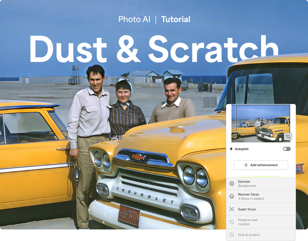 Dust & Scratch Repair
