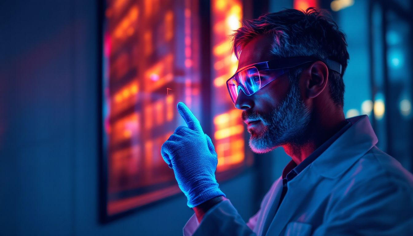 Un inspecteur en train de réaliser une inspection thermographique sur un bâtiment.