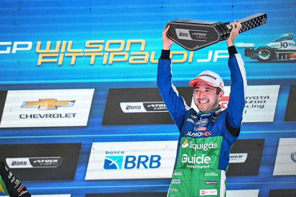 Vencedor na BRB Stock Car, Rafael Suzuki será um dos palestrantes na Automec (Duda Bairros/BRB Stock Car Pro Series)