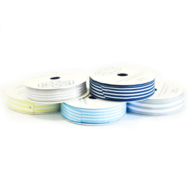 Image of Assorted Striped Ribbon Pack