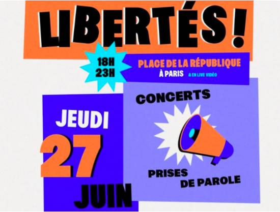 Rassemblement jeudi 27 juin à République : Ensemble, barrons la route au RN