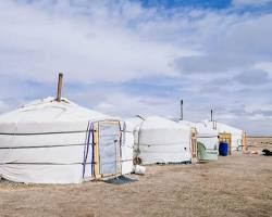 Image de Nomadic family in Mongolia