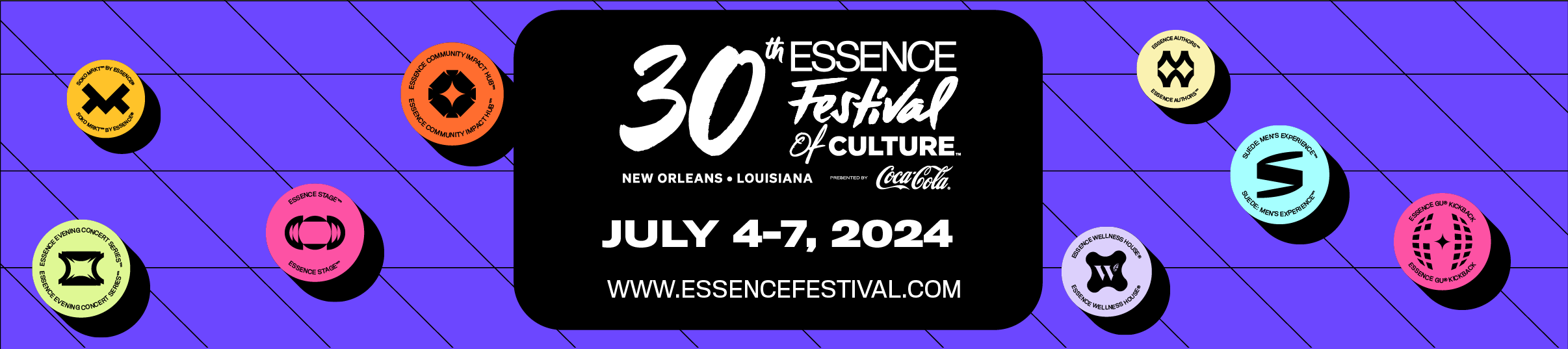 ESSENCE Festival of Culture™ presented by Coca-Cola® July 4-7 2024