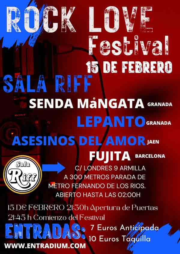 Asesinos del Amor y Lepanto en sala Riff