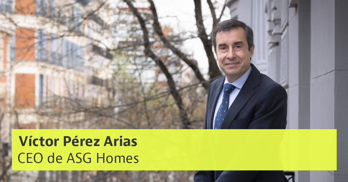 Víctor Pérez Arias, CEO de ASG Homes