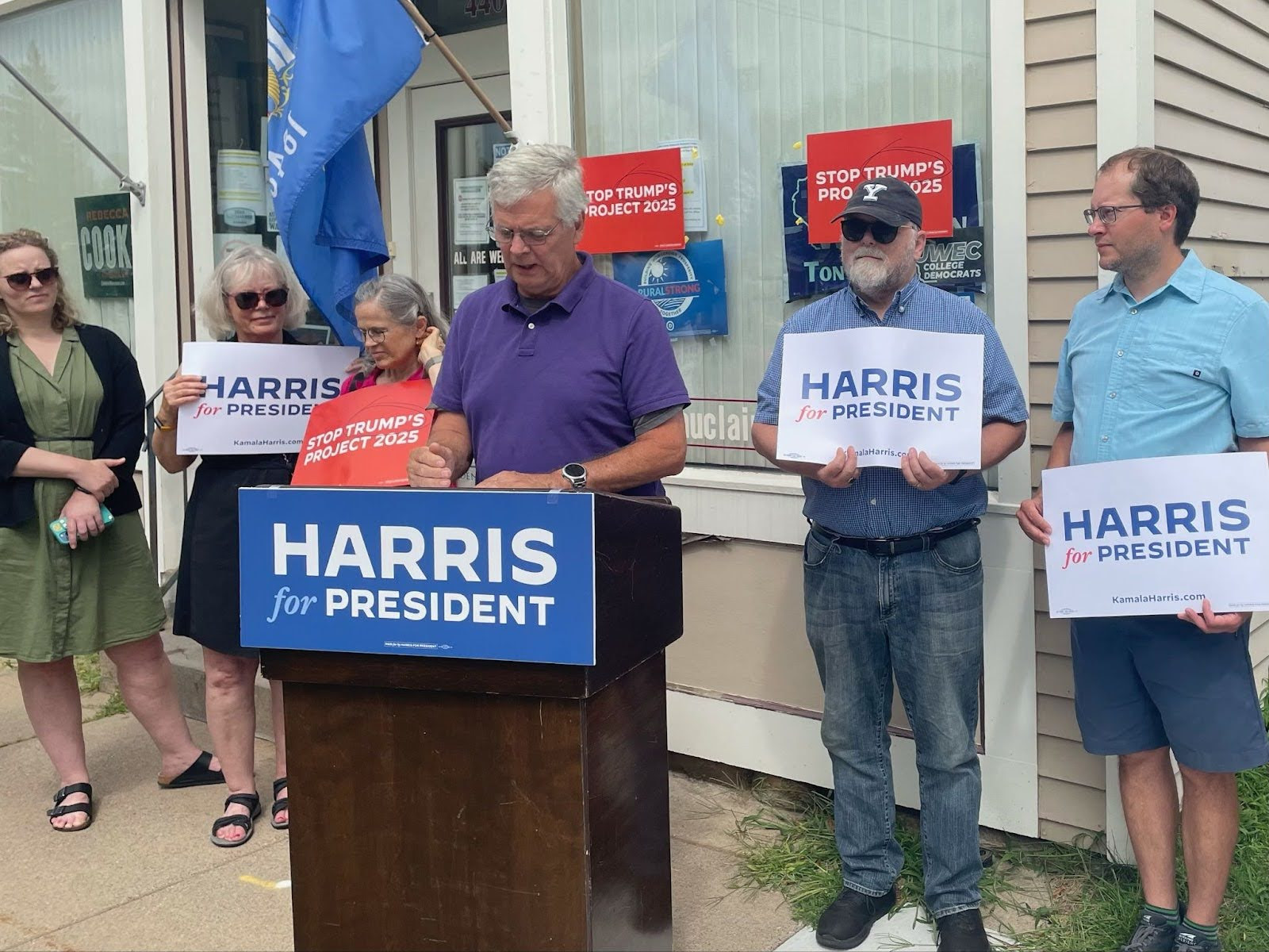 Harris campaign: Eau Claire leaders highlight Vice President Harris' fight to lower costs for working families