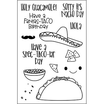 Image of tacos2stamp Clear Stamp Set