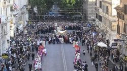Santa Messa del Corpus Domini e Processione eucaristica verso Santa Maria Maggiore, 2024