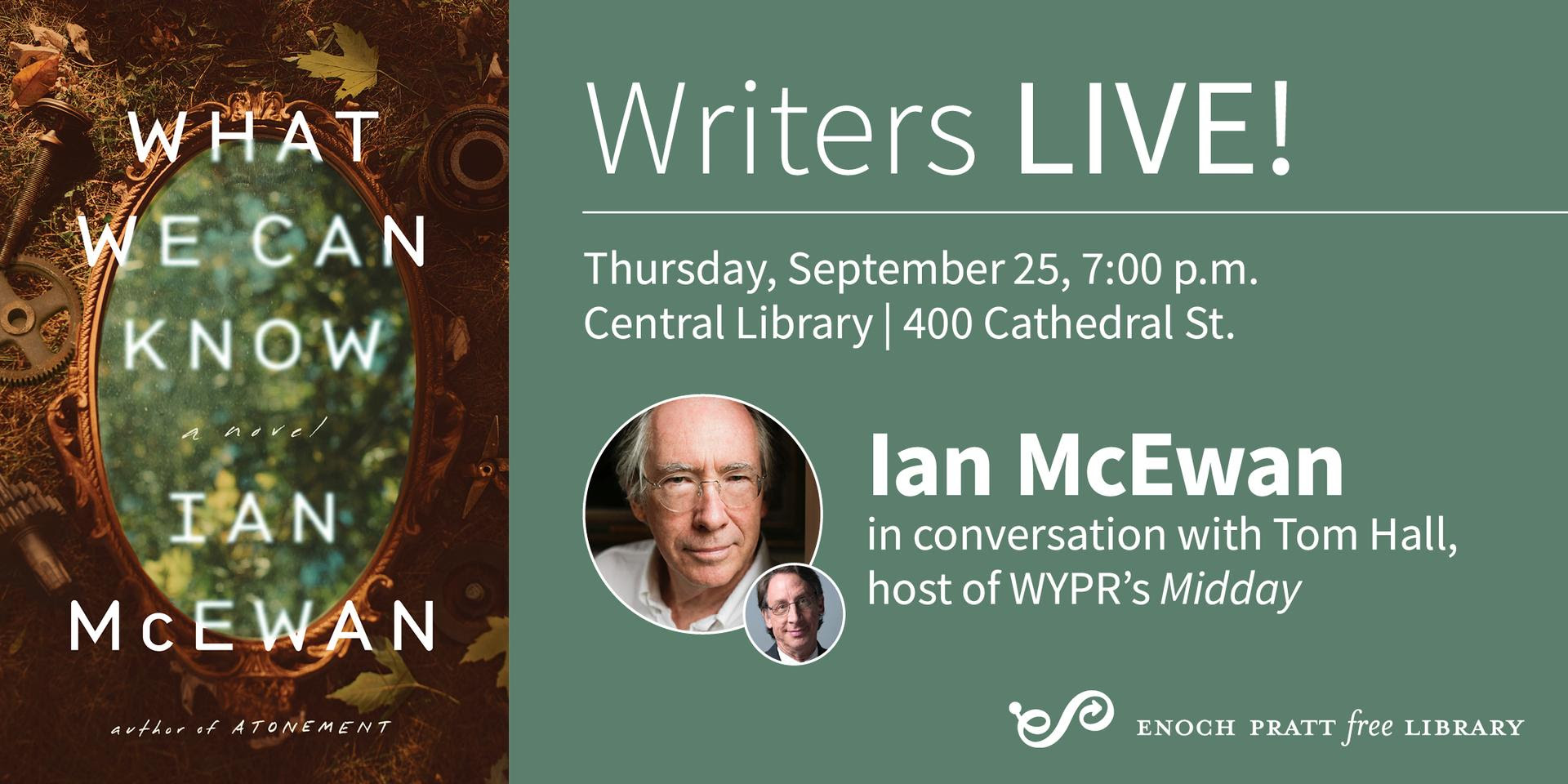 Ian McEwan: What We Can Know