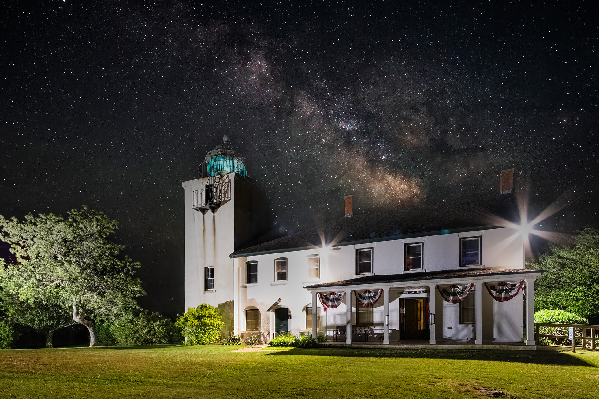 Horton Lighthouse under the Milky Way