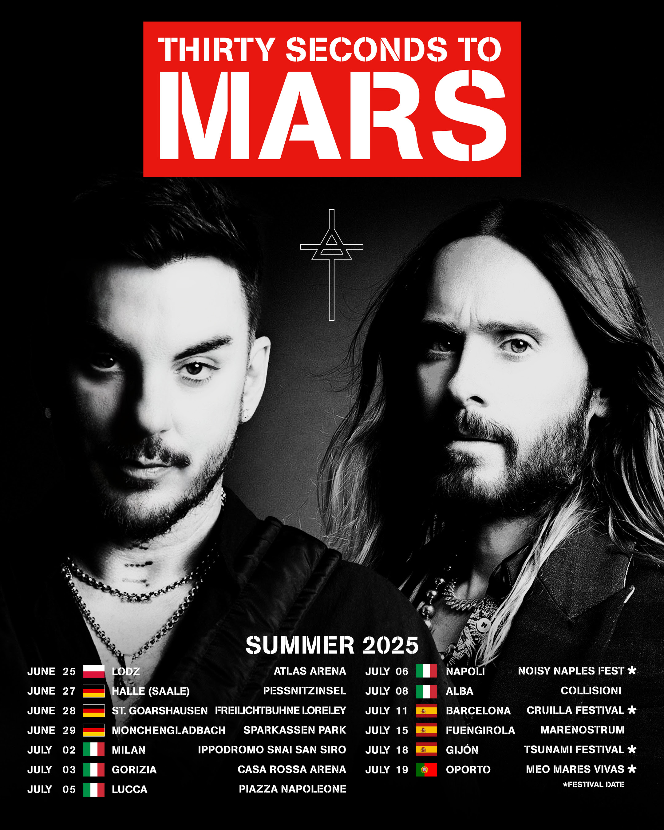 2025 TOUR DATES