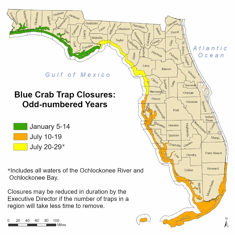 blue crab trap zone odd years