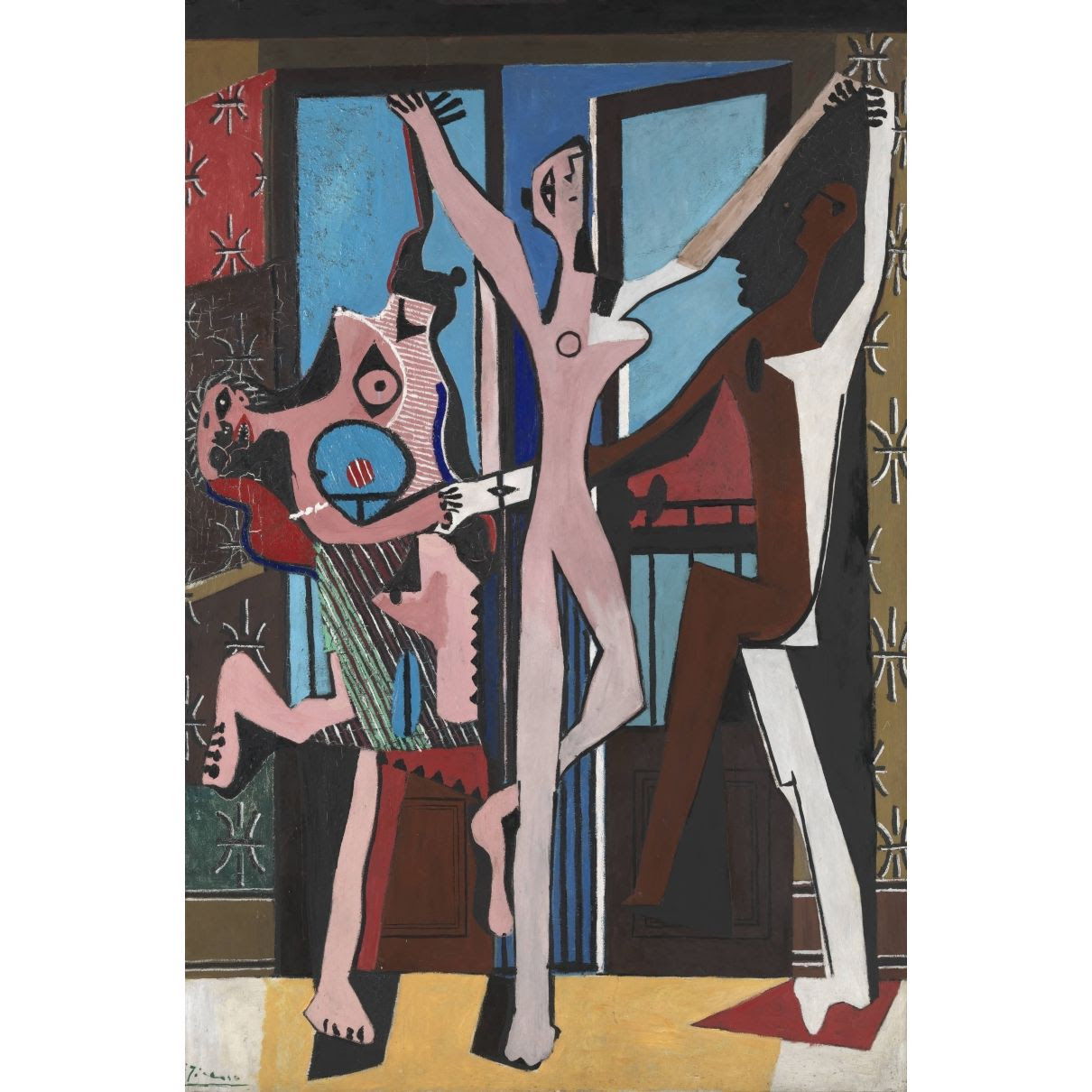 Picasso The Three Dancers painting