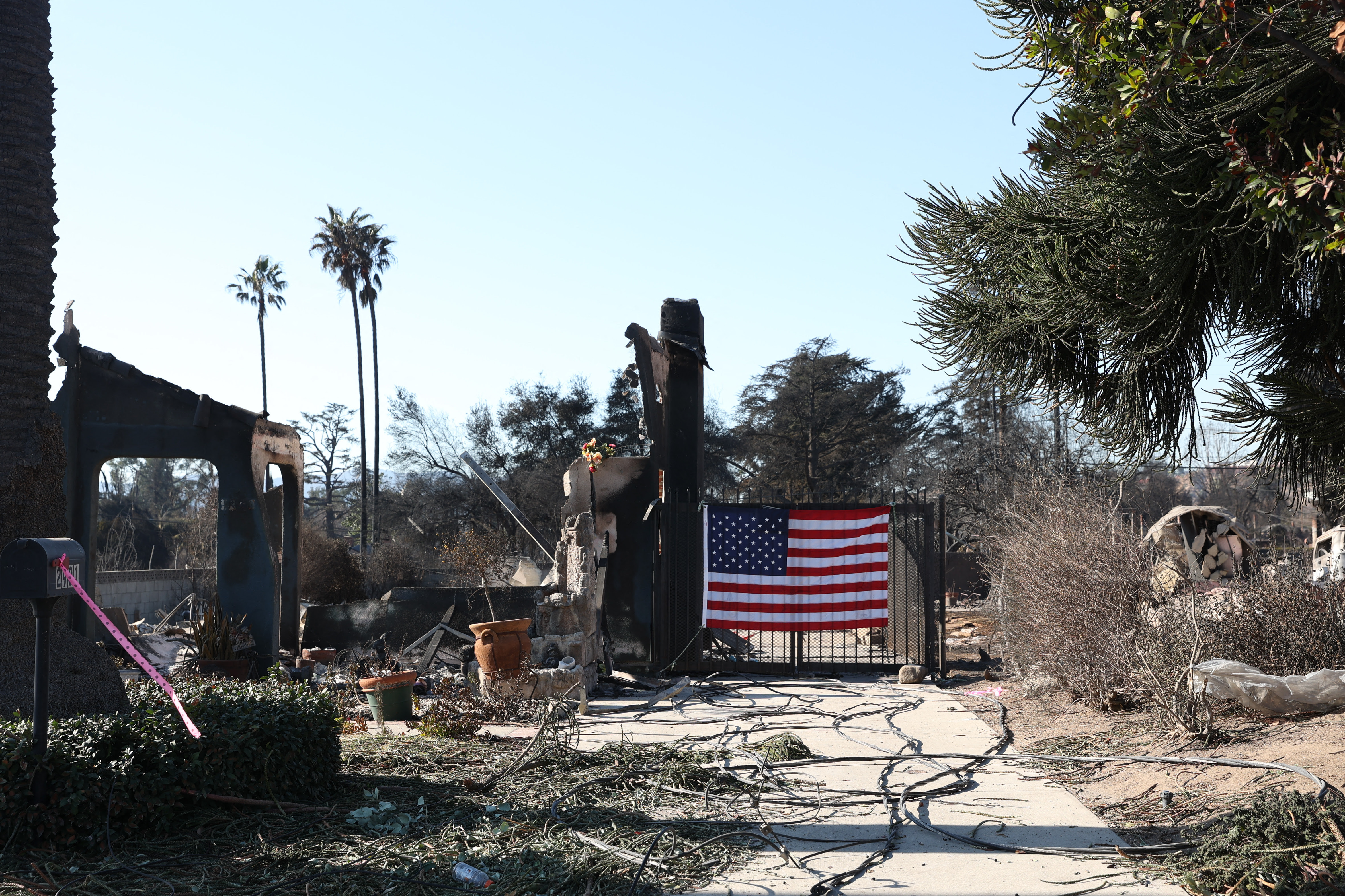 Incendio de Los ángeles (Estados Unidos)
