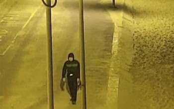 CCTV footage from the scene of the murder of Aime Gray