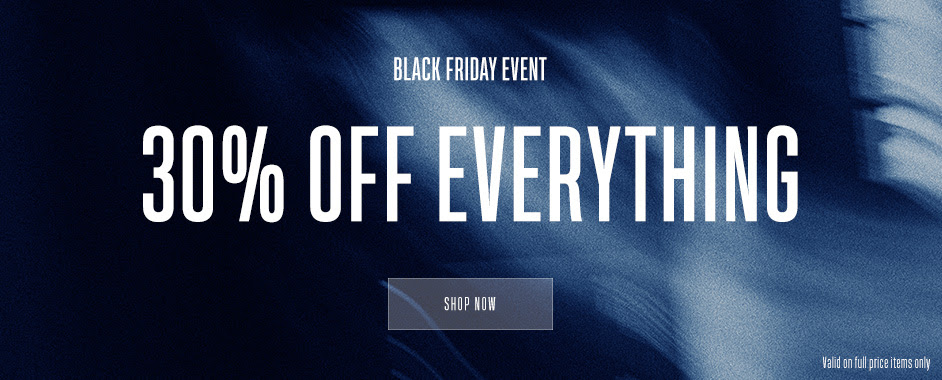 30% Off Black Friday