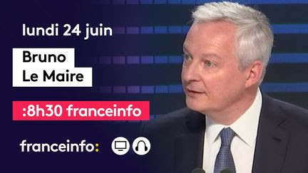 Législatives 2024 : posez vos questions à Bruno Le Maire, invité de franceinfo