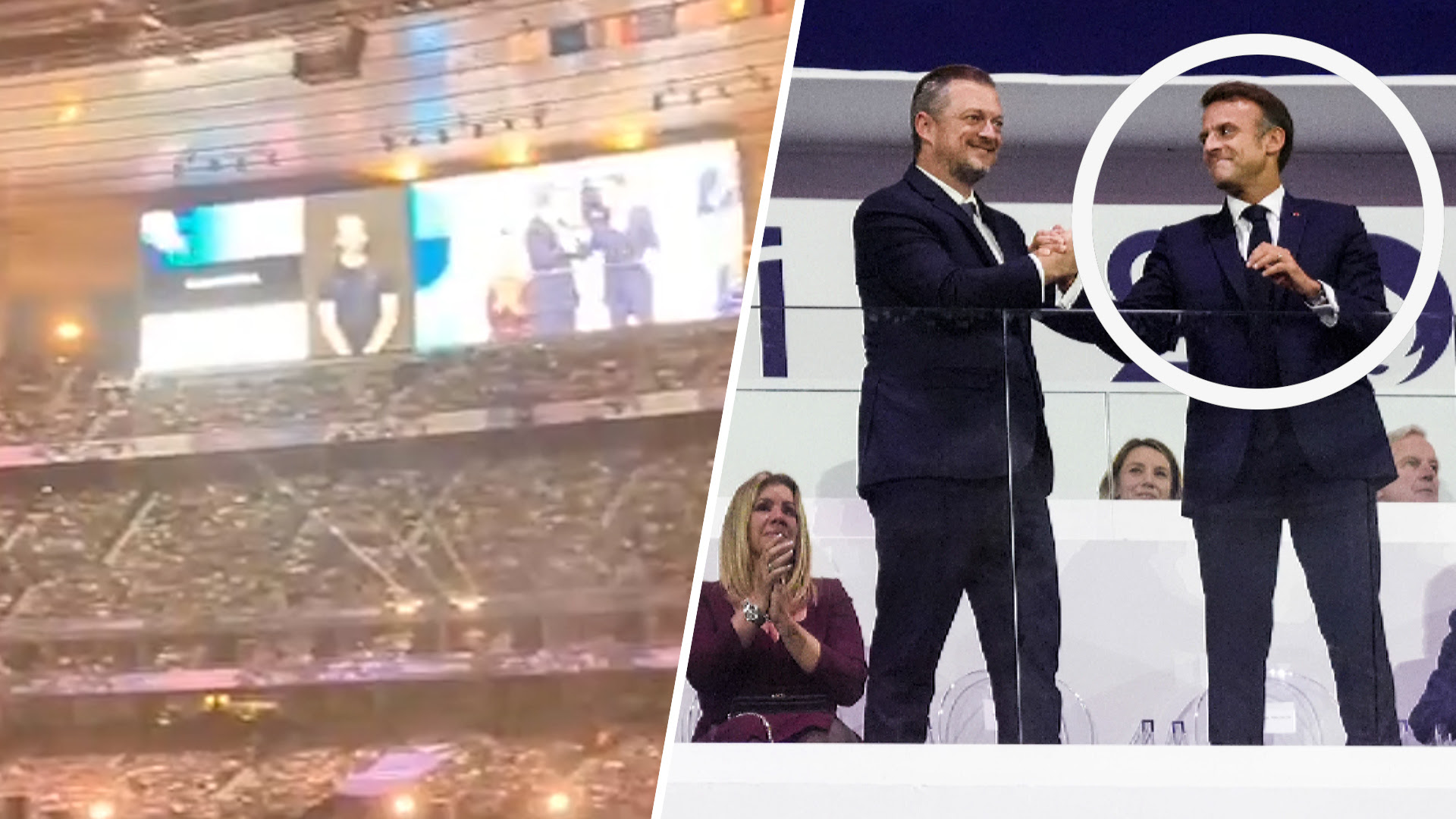 Emmanuel Macron hué au Stade de France à la cérémonie de clôture des Jeux paralympiques