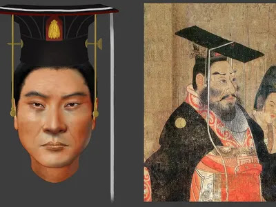 See The Face of Emperor Wu, a Sixth-Century Chinese Ruler Brought to Life with DNA Analysis image