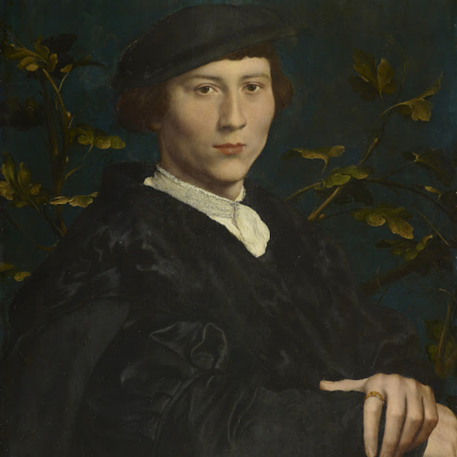 Portrait of Derich Born by Hans Holbein
