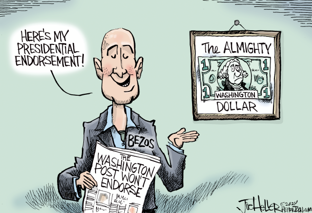 Washington Post by Joe Heller, PoliticalCartoons.com