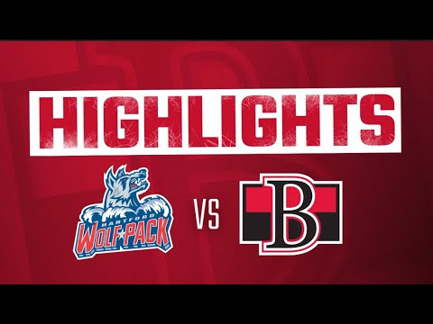 HIGHLIGHTS: Belleville Senators vs Hartford Wolf Pack (Mar.24/24)