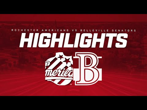 HIGHLIGHTS: Belleville Senators vs. Rochester Americans (Apr. 5/25)