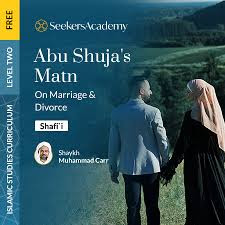 Abu Shuja's Matn: On Marriage and Divorce