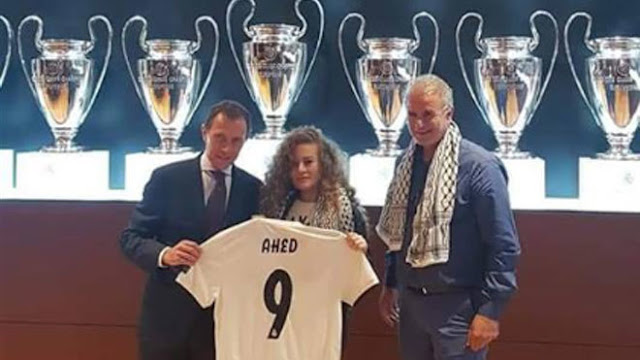 Real Madrid: El Real Madrid recibe a Ahed Tamimi, la menor convertida en  símbolo de la causa palestina | Marca.com