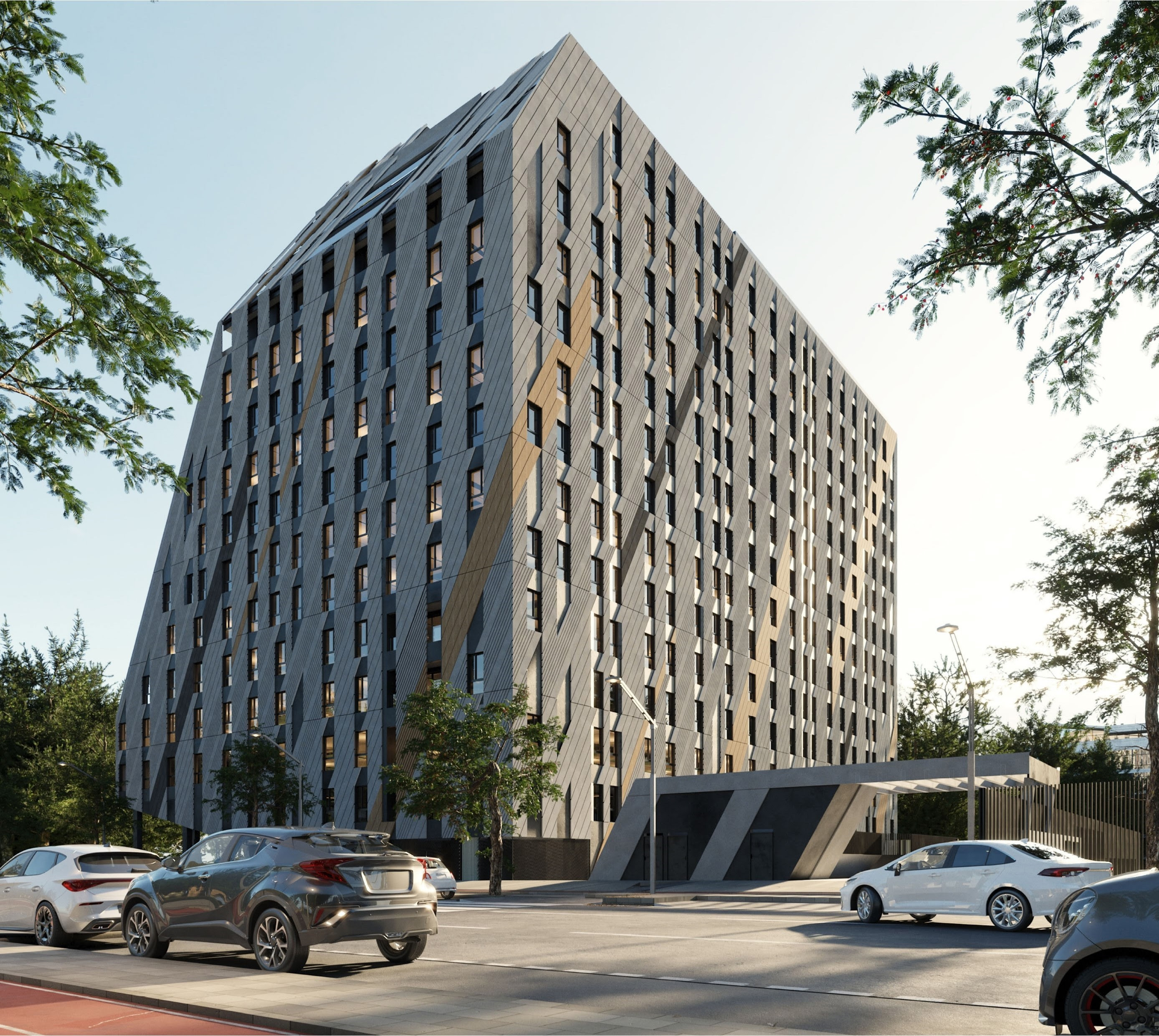 Aedas Homes y Arcano Partners invierten 70 millones de euros en un hotel y apartahotel en Valdebebas (Madrid) Proyecto de uso mixto de Arcano Partners y Aedas Homes en Valdebebas
