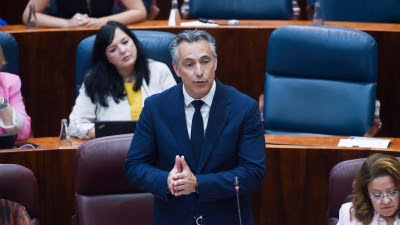 Novillo defiende al gestión medioambiental de la Comunidad y acusa a la oposición de 