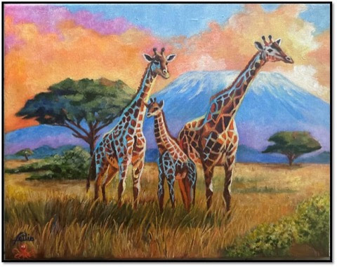 Giraffes-3-Moutain-behind