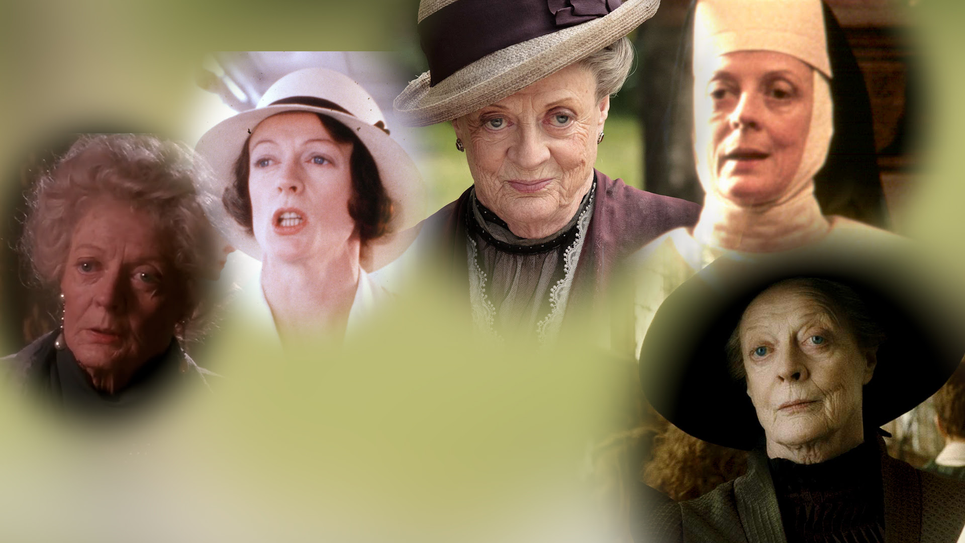 Maggie Smith en 5 rôles