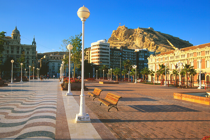 Castillo Santa Bárbara, Alicante.