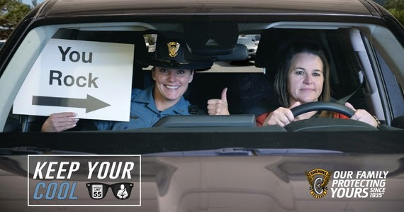 Trooper in passenger seat