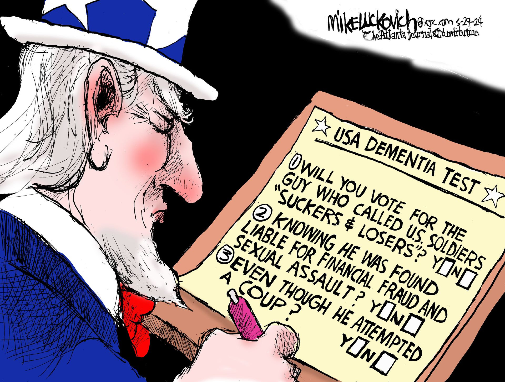 
                                Political cartoon
                            